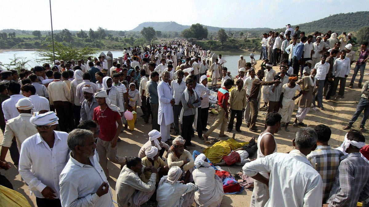 India Temple Stampede