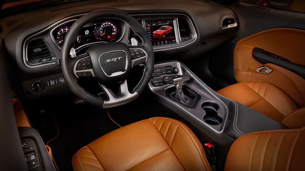 2015 Dodge Challenger SRT Hellcat Sepia Laguna leather