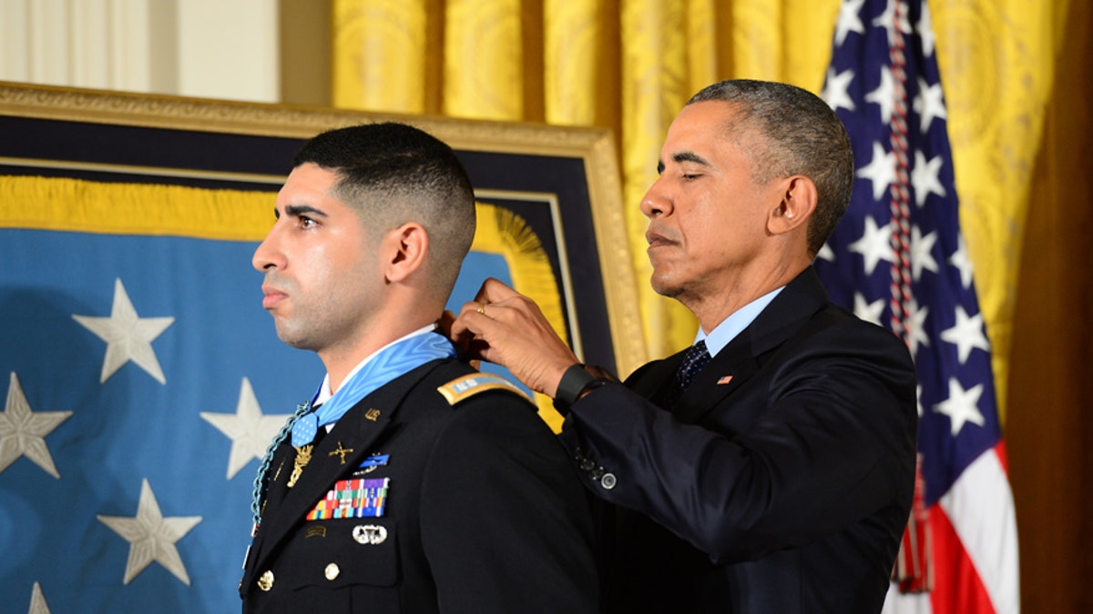 Florent Groberg Obama