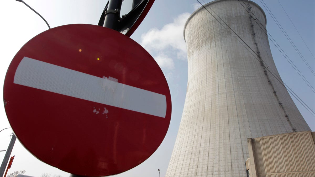 Belgium Nuclear Reactor War Shell