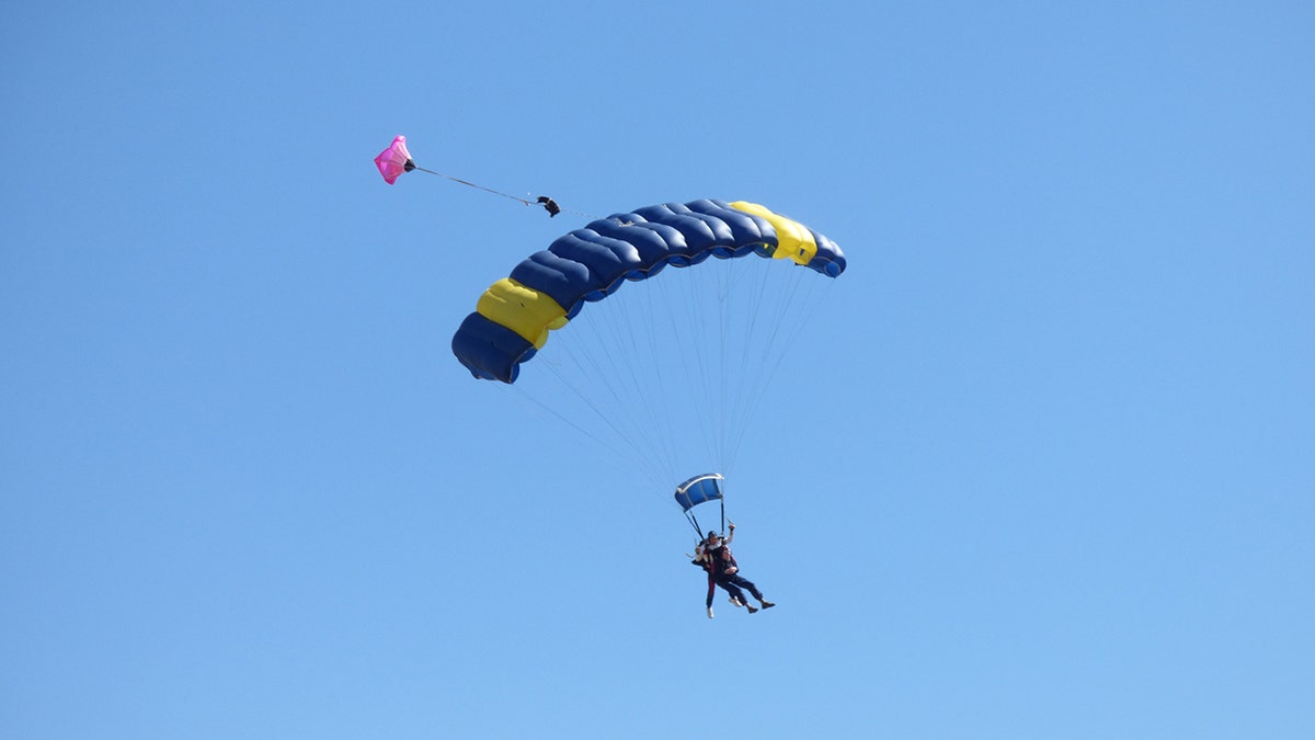 100 yr old skydive