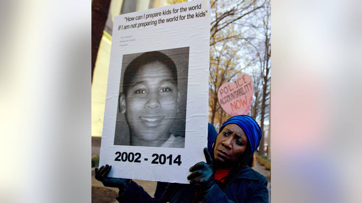 Tamir Rice poster with birth and death dates