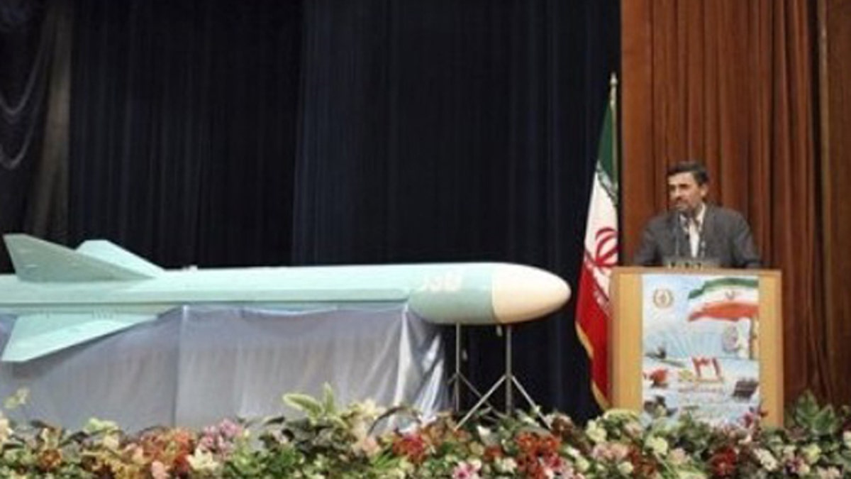 Mideast Iran Cruise Missile