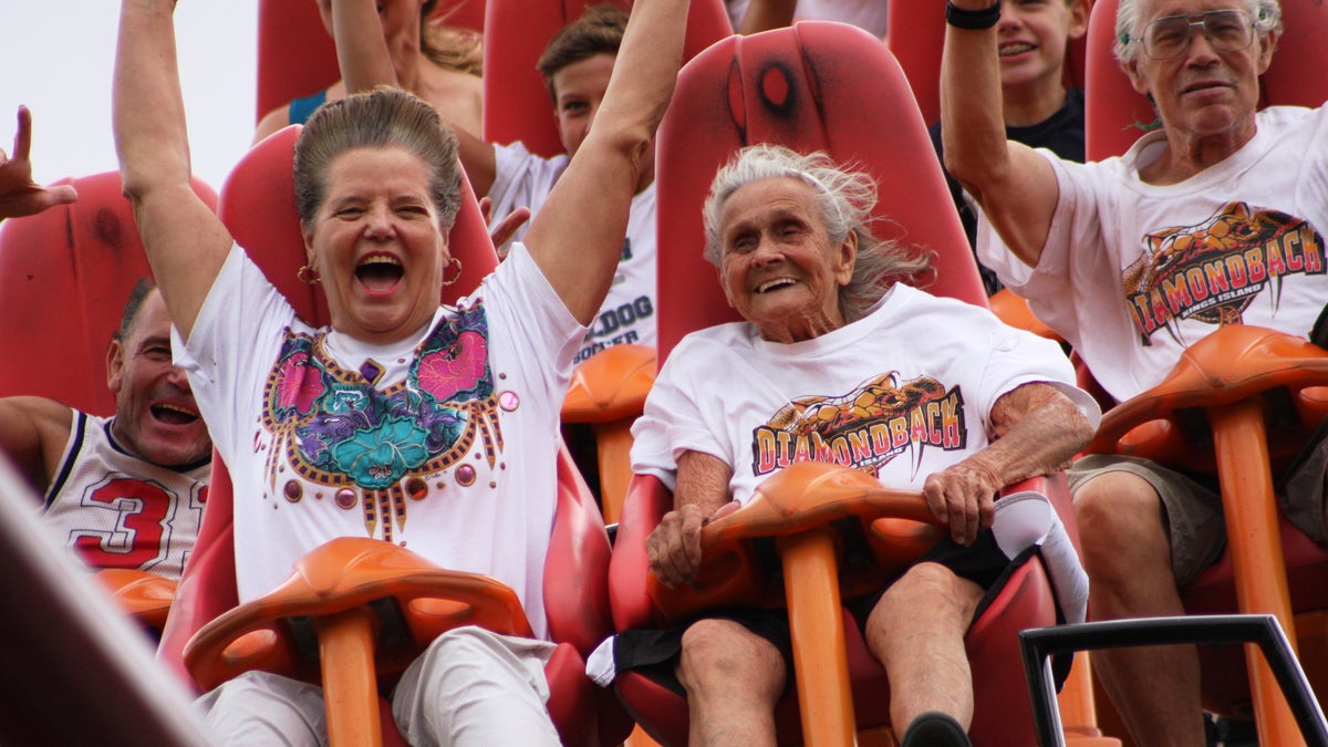 90th Birthday Roller Coaster