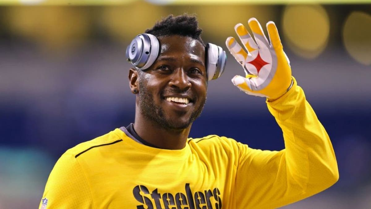 Antonio brown on sale yellow jersey