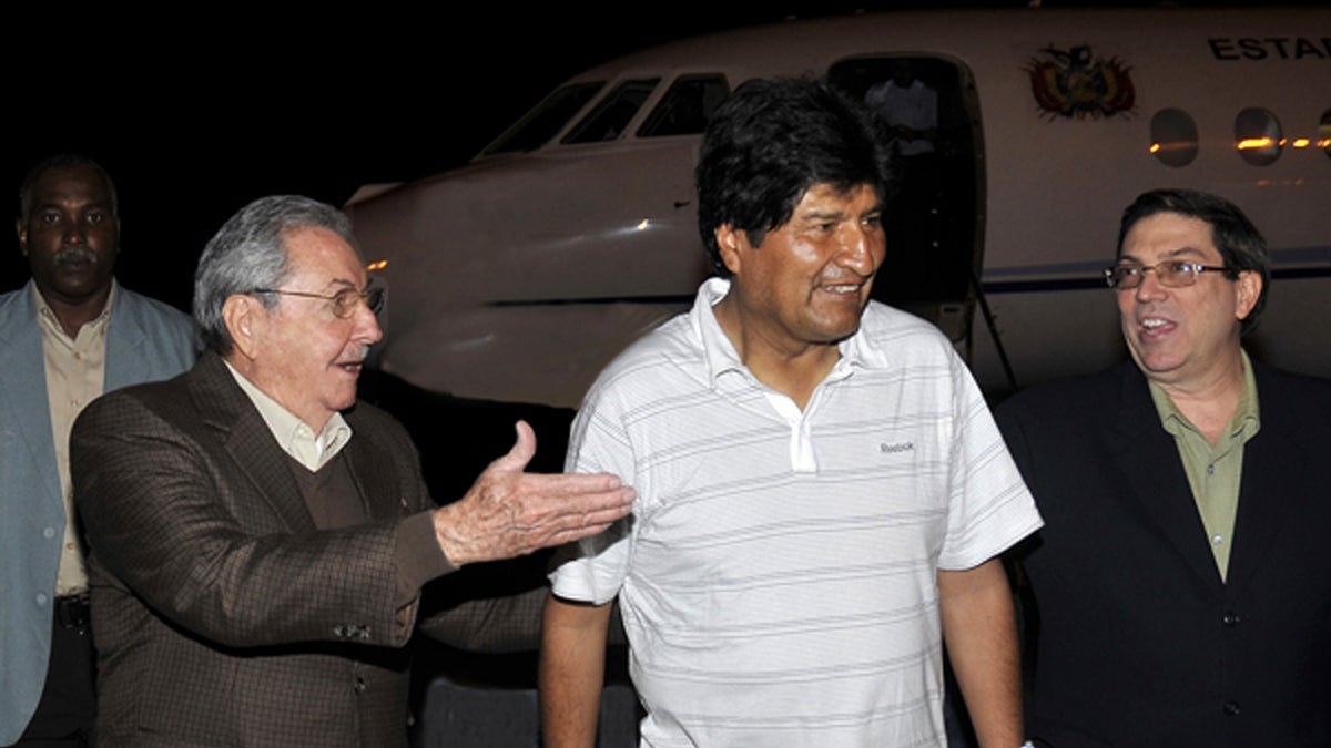 Cuba Bolivia Morales Chavez