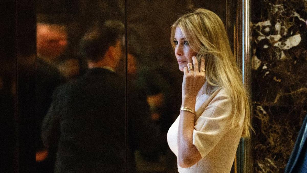 FILE - In this Nov. 11, 2016 file photo, Ivanka Trump, daughter of President-elect Donald Trump, arrives at Trump Tower in New York. Nordstrom shares sunk after President Trump tweeted that the department store chain had treated his daughter “so unfairly” when it announced last week that it would stop selling Ivanka Trump’s clothing and accessory line.  (AP Photo/ Evan Vucci, File)