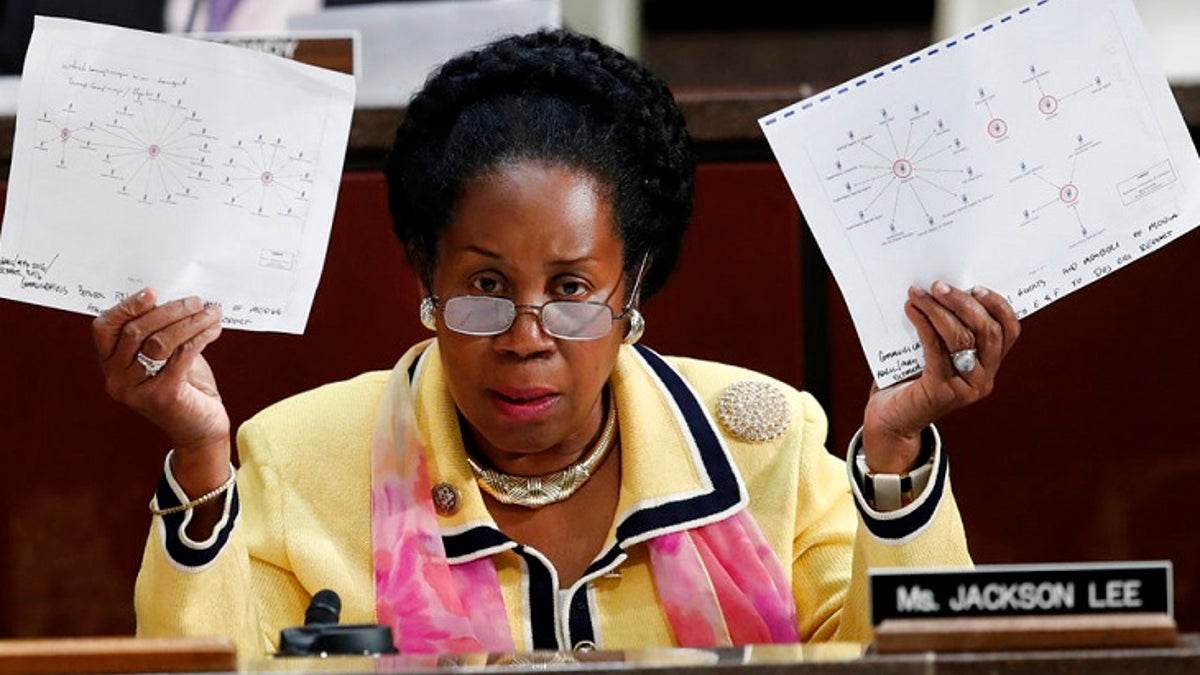 Sheila Jackson Lee slavery