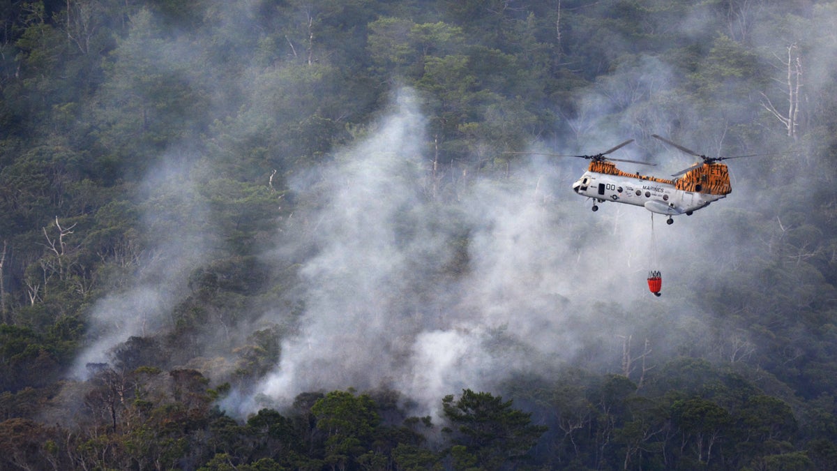 ADDITION Japan US Helicopter Crash