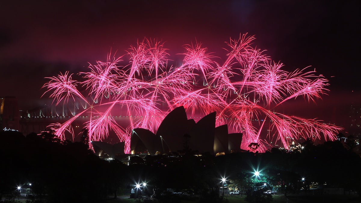 APTOPIX Australia Sydney New Year