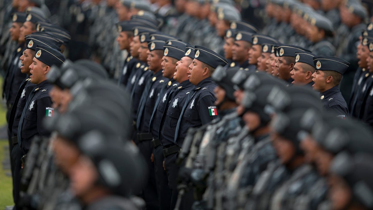 APTOPIX Mexico New Police