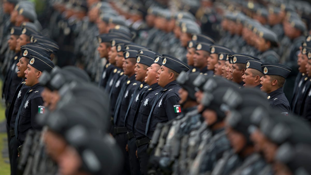 APTOPIX Mexico New Police