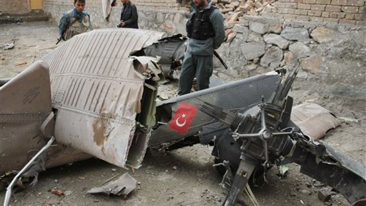 APTOPIX Afghanistan Helicopter Crash