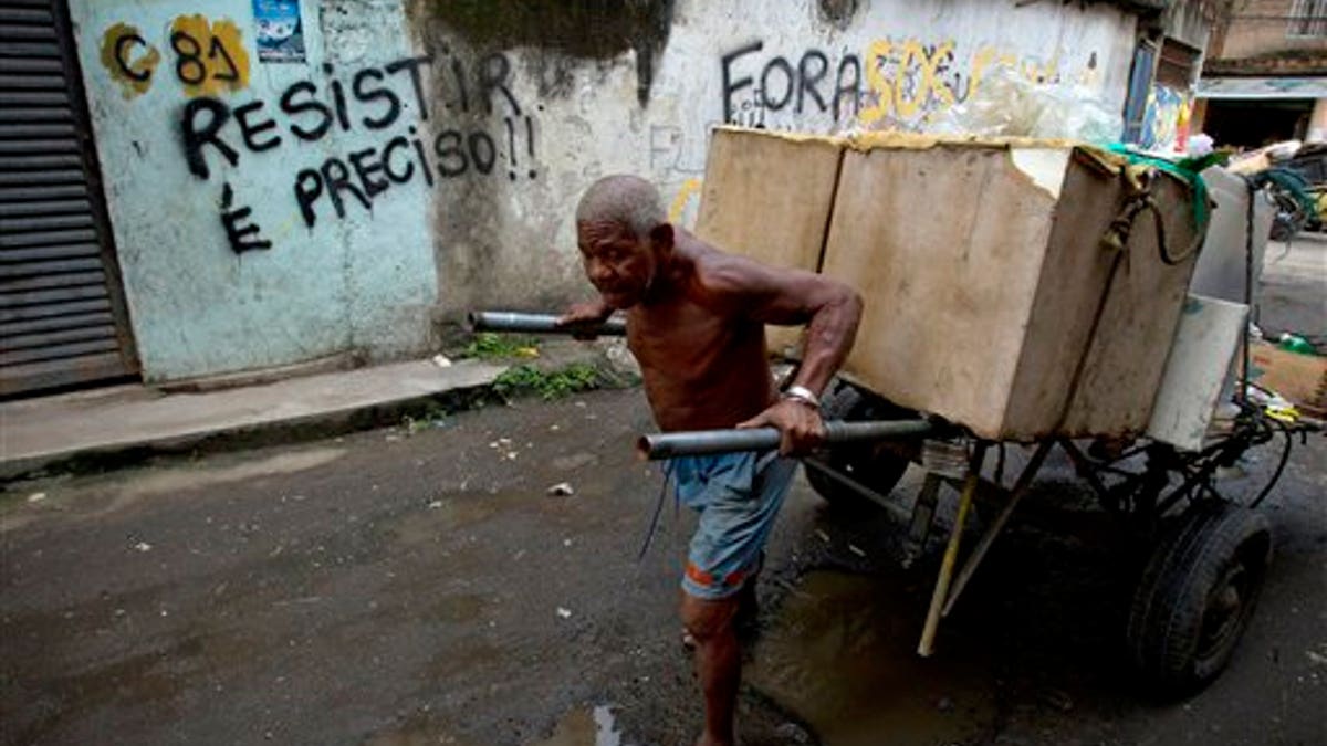 APTOPIX Brazil Olympic Evictions