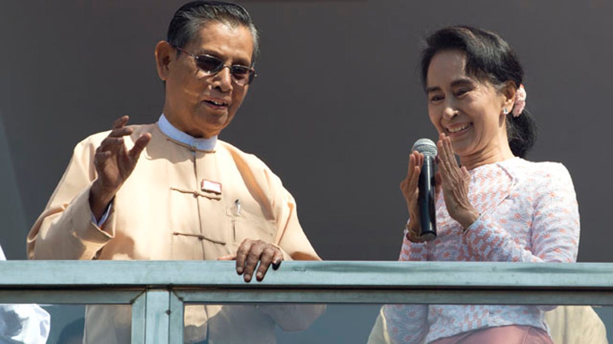 APTOPIX Myanmar Elections