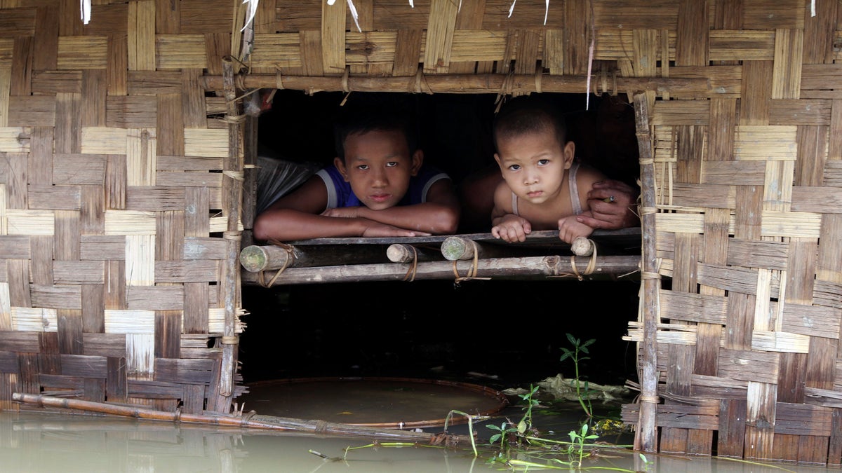 APTOPIX Myanmar Flood