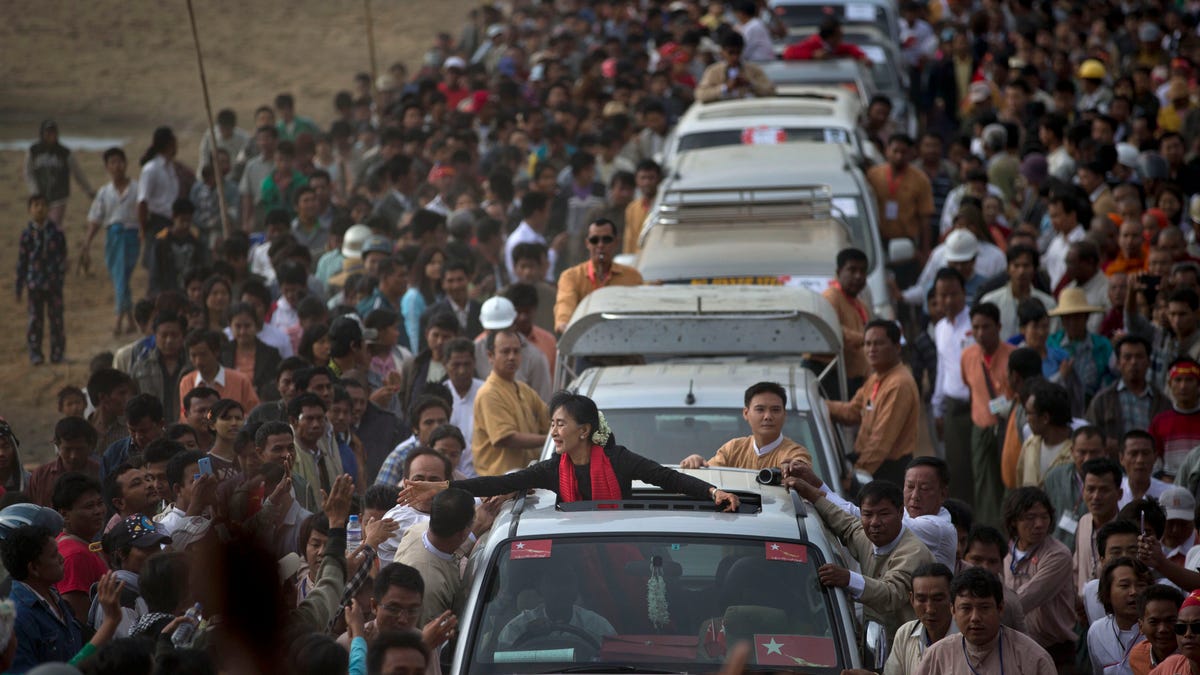 APTOPIX Myanmar Protest