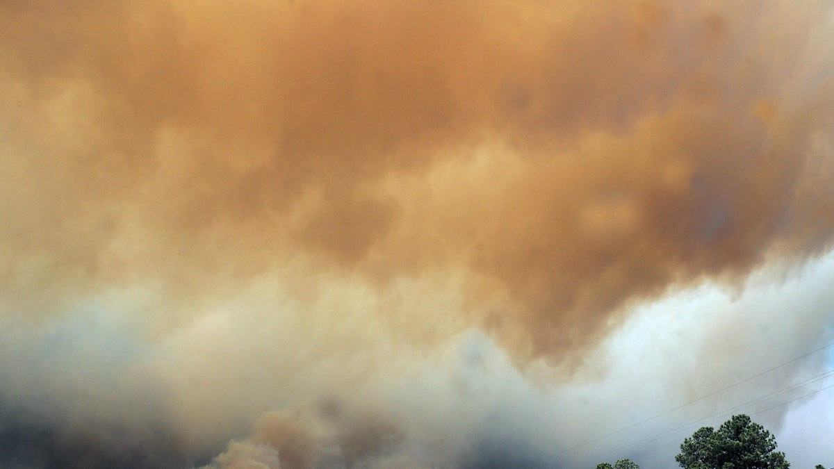 APTOPIX New Mexico Wildfire