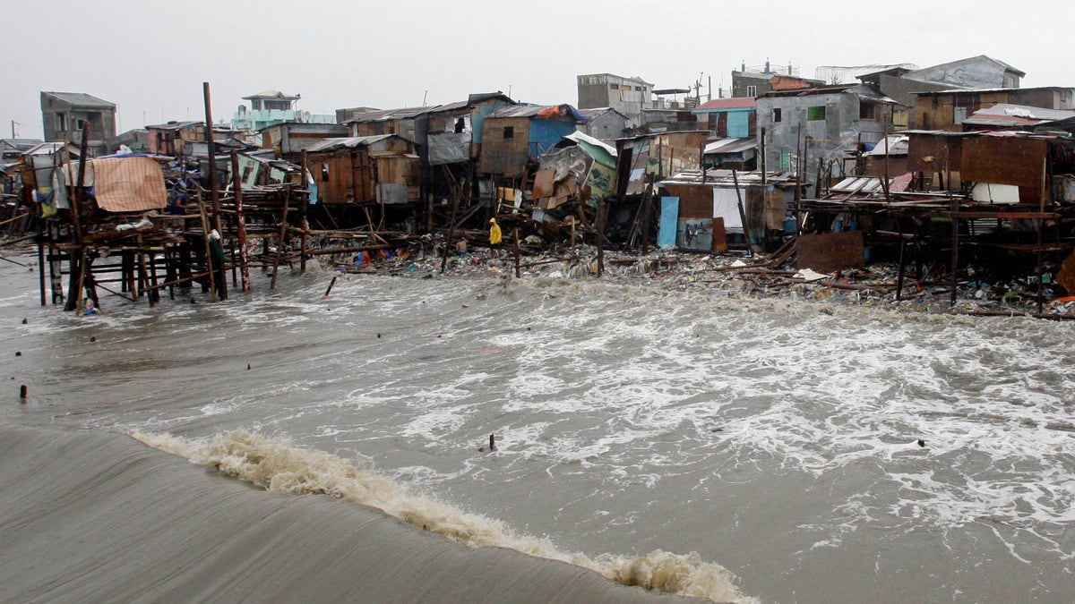 APTOPIX Philippines Asia Wild Weather