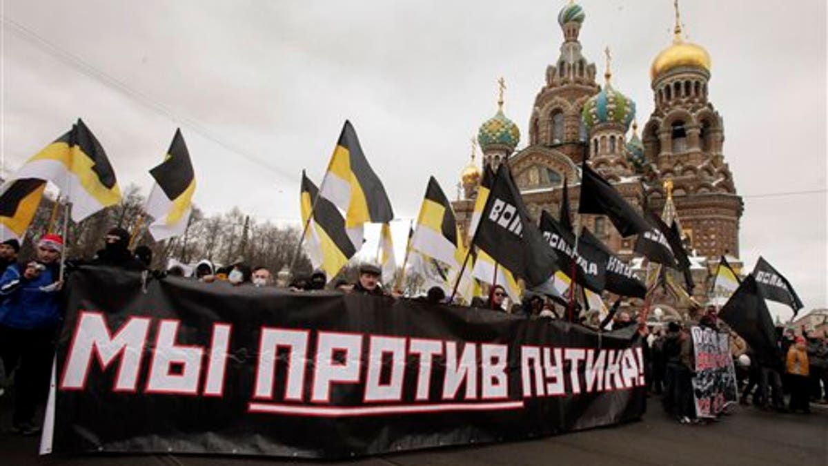 APTOPIX Russia Protest