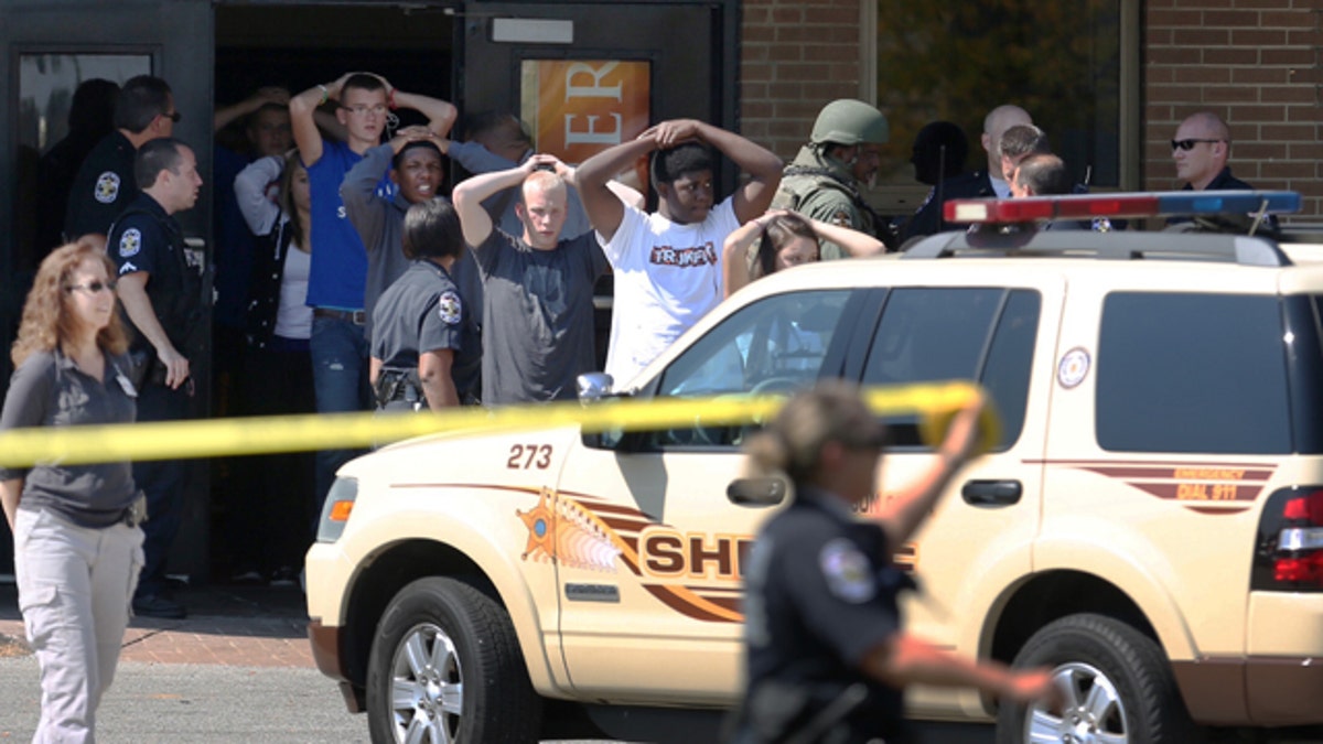 APTOPIX School Evacuated Kentucky