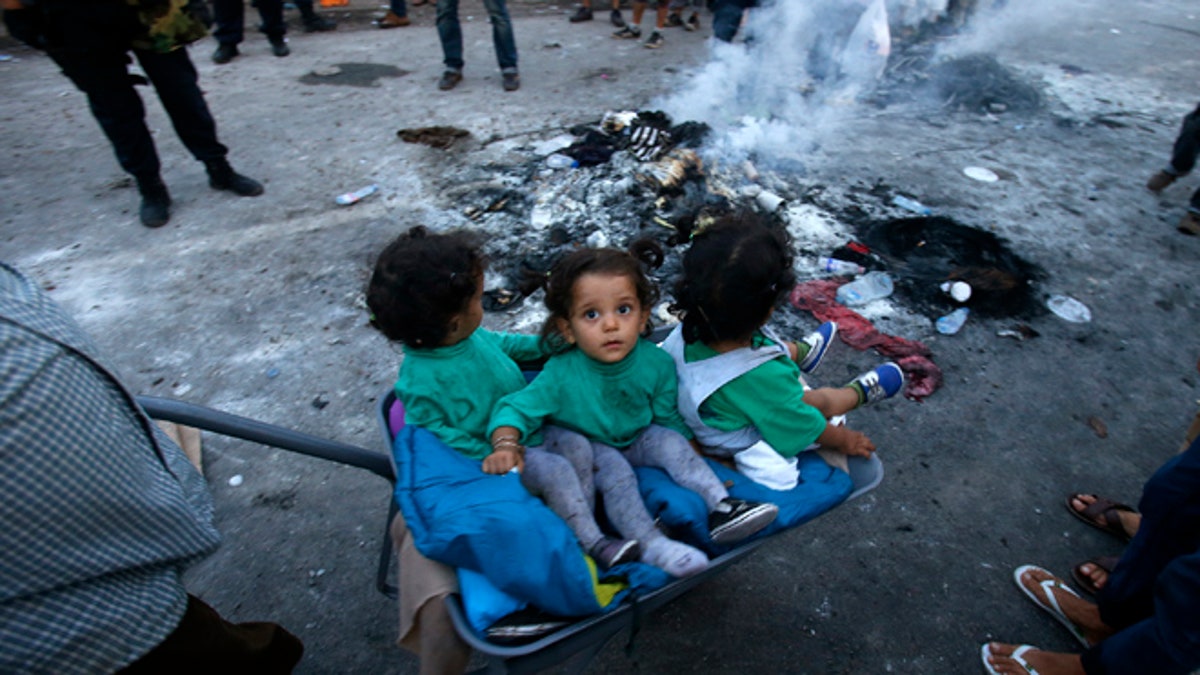 APTOPIX Serbia Migrants