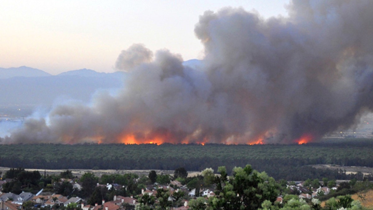 APTOPIX Southern California Wildfire