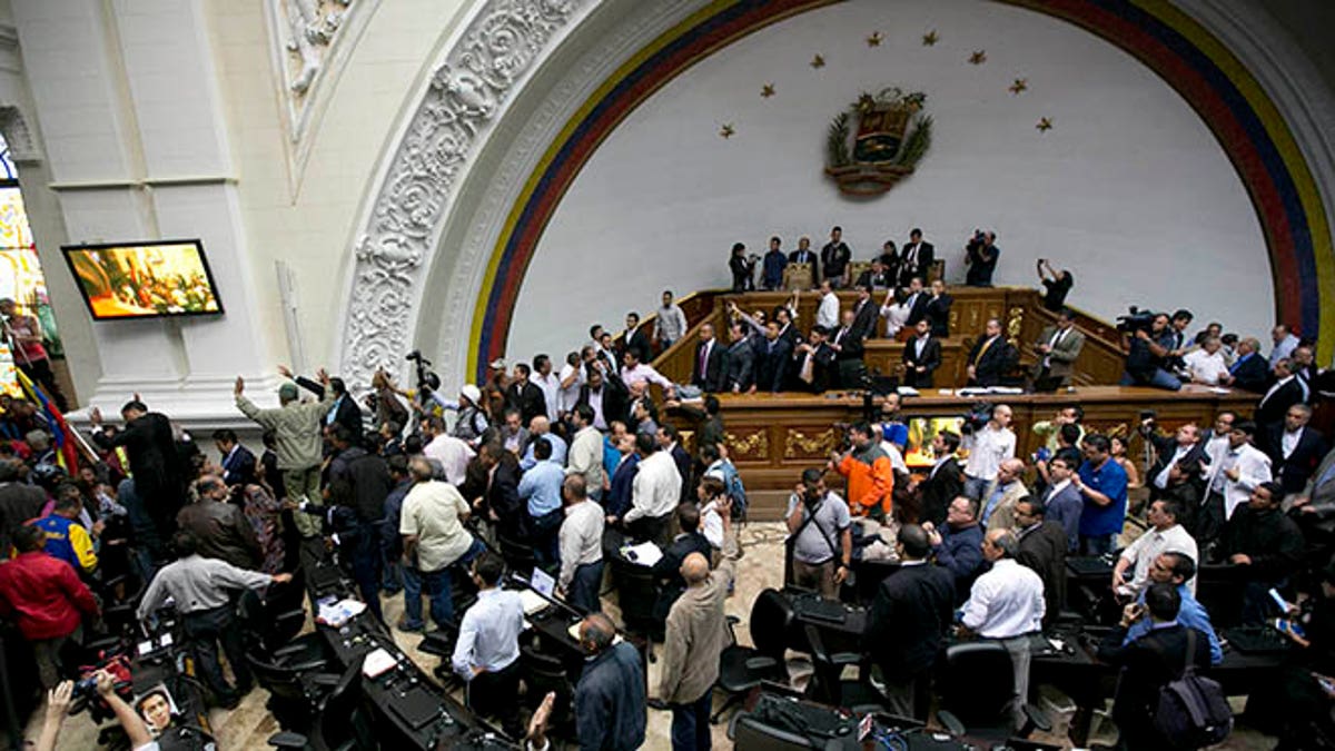 APTOPIX Venezuela Political Crisis