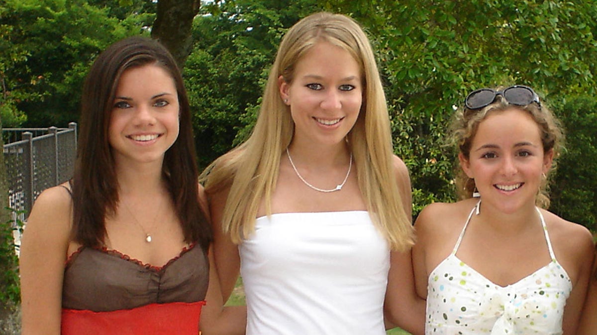 Natalee Holloway, center, vanished in 2005