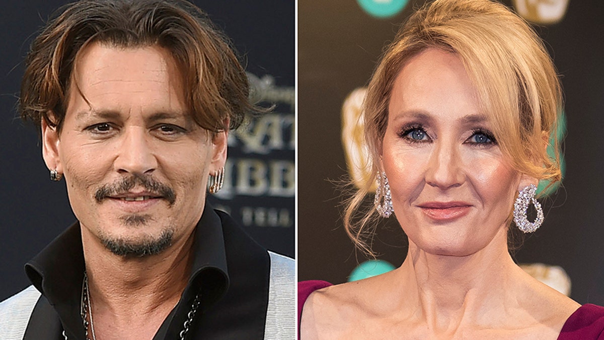 AP Jk Rowling Johnny Depp