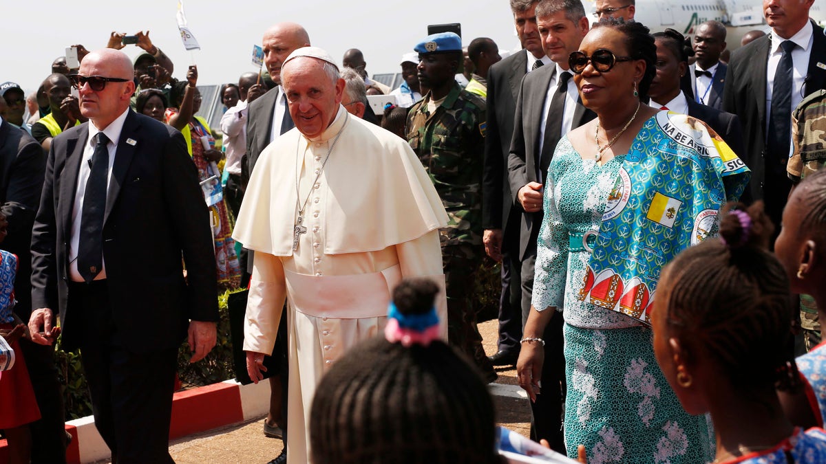 Africa Pope Central African Republic