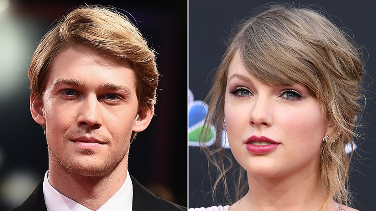 Taylor Swift gave boyfriend Joe Alwyn a rare shout-out on social media on Thursday.