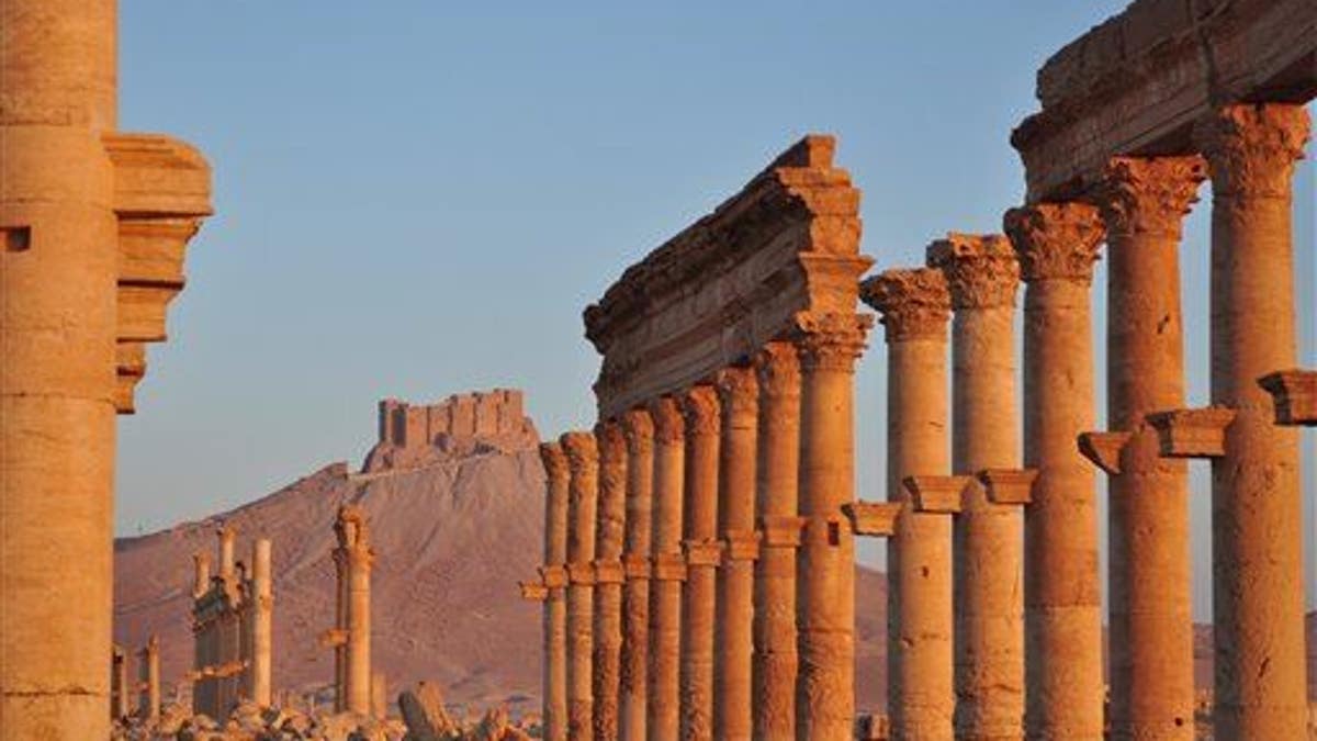 Mideast Syria Palmyra