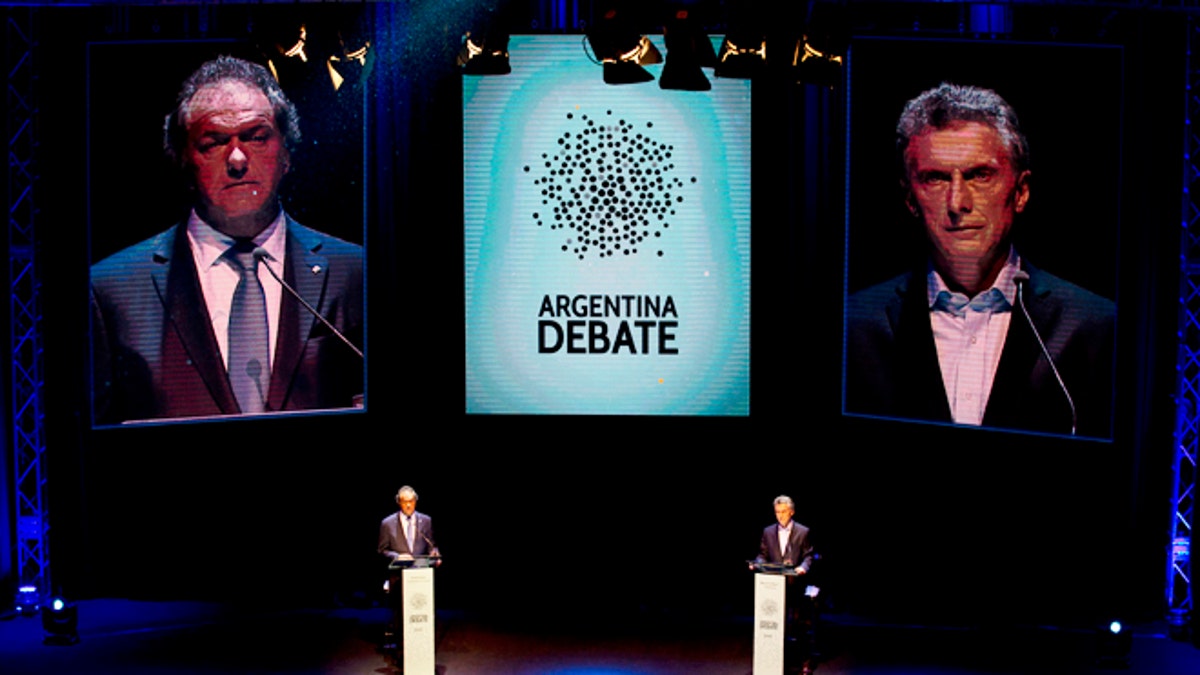 Argentina Elections Debate