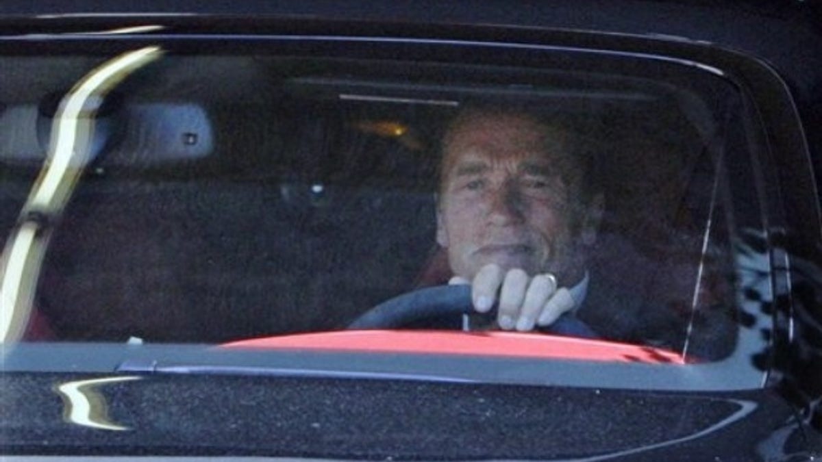 APTOPIX Schwarzenegger Shriver Seperation