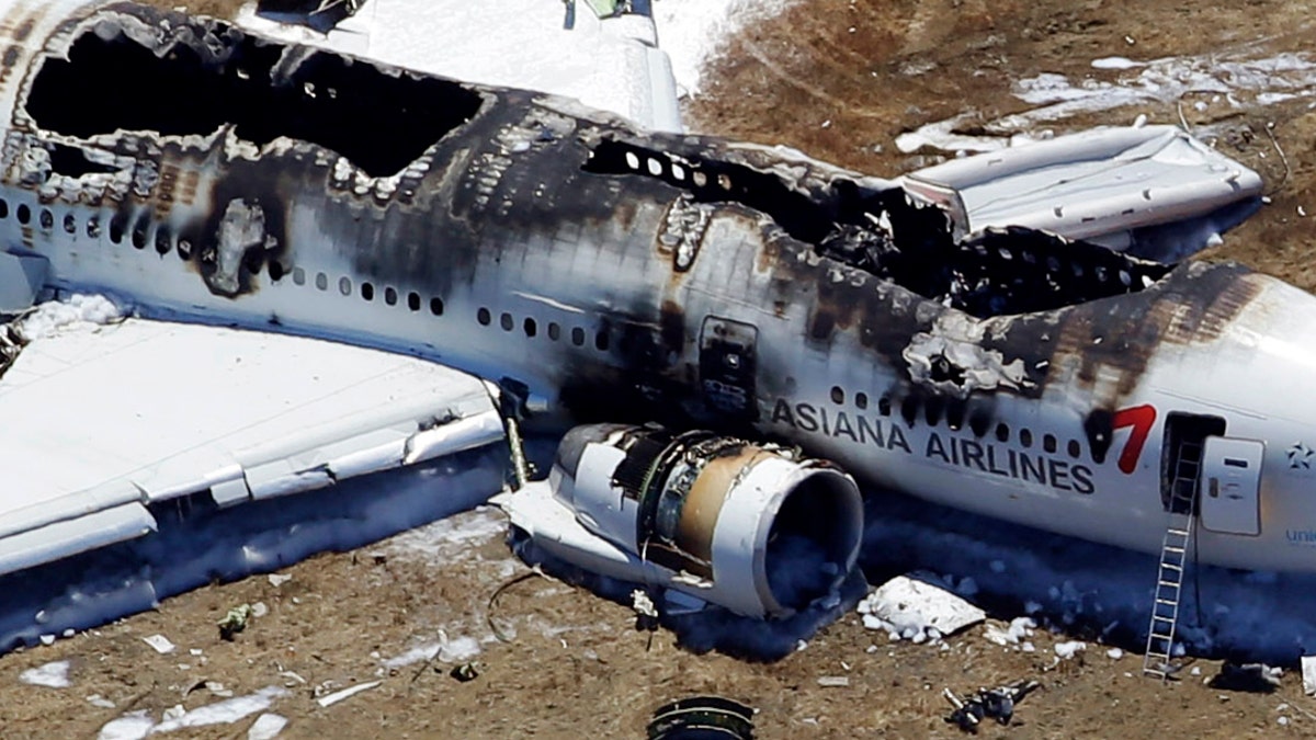 APTOPIX San Francisco Airliner Crash