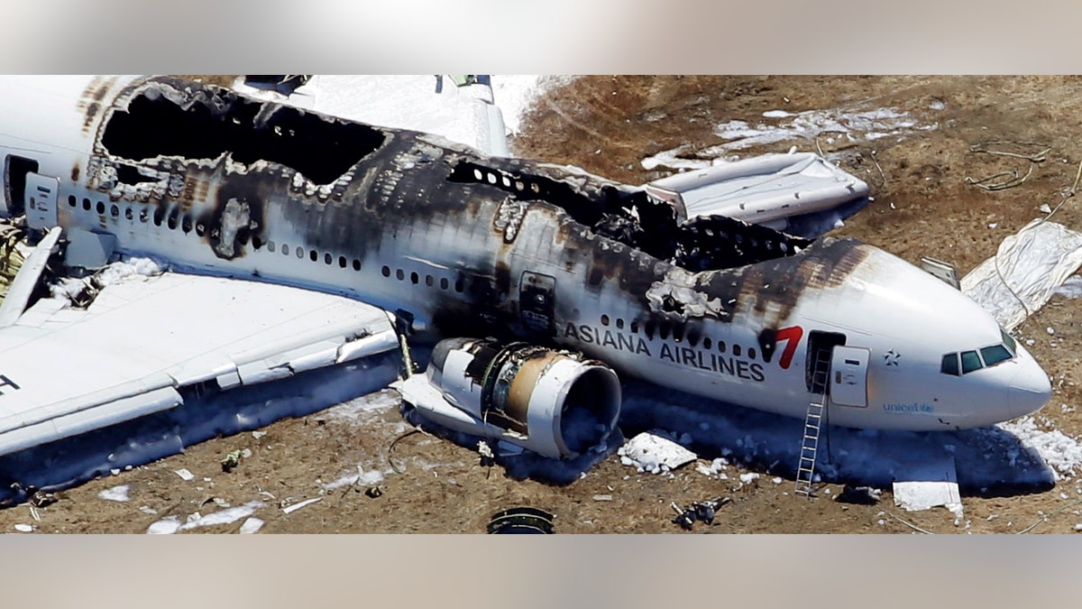 APTOPIX San Francisco Airliner Crash