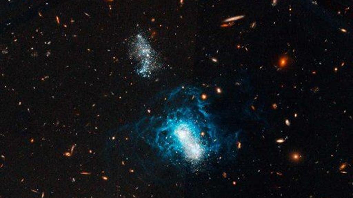 HUBBLE DORIAN GRAY GALAXY