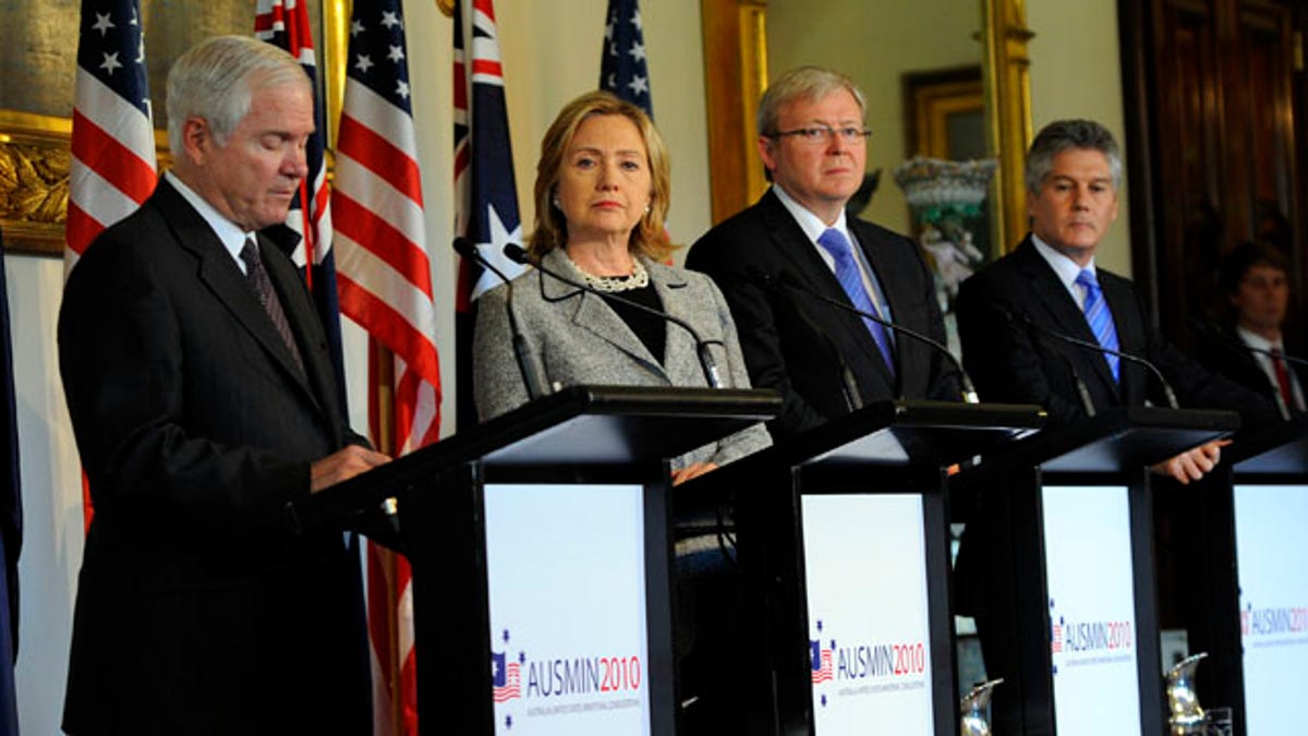 Australia AUSMIN Clinton