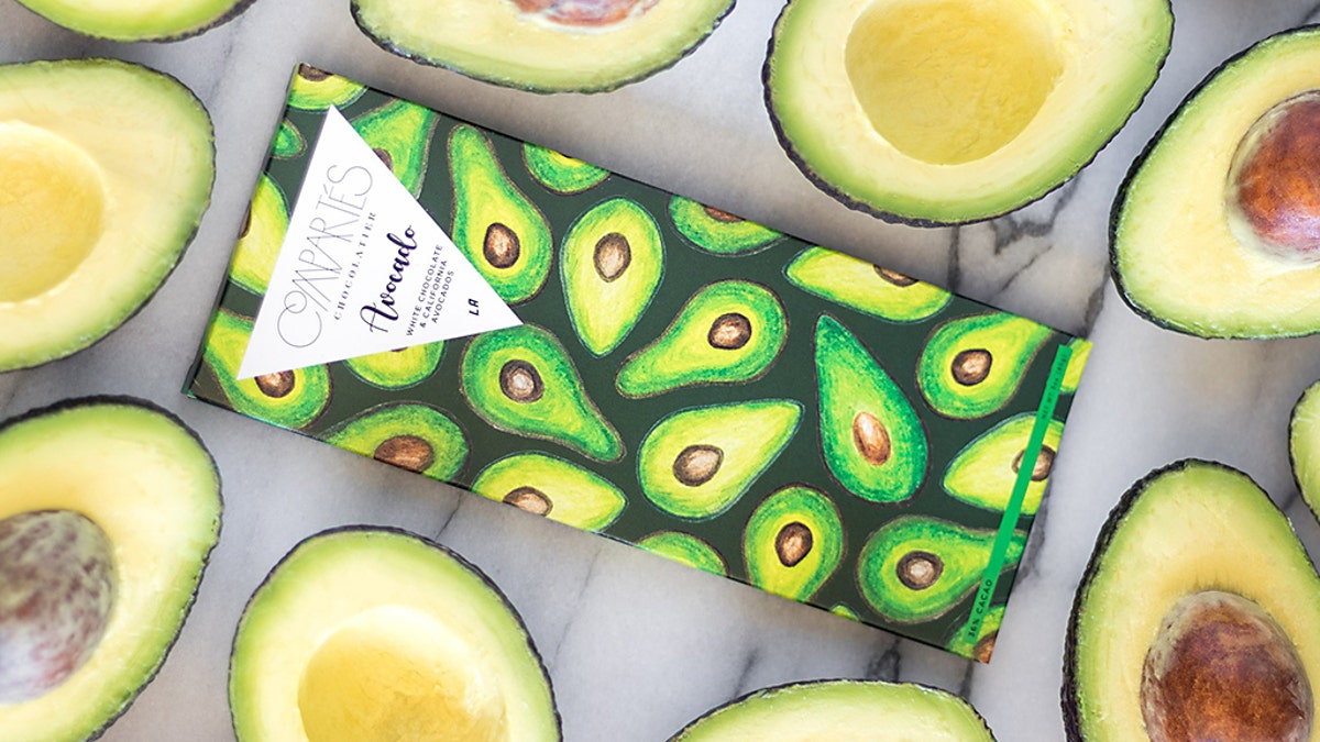 California Avocado chocolate bar