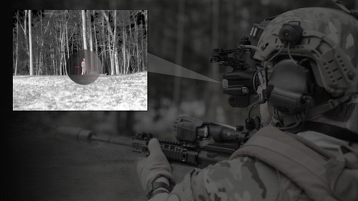 High-tech military goggles combine night vision, thermal imaging