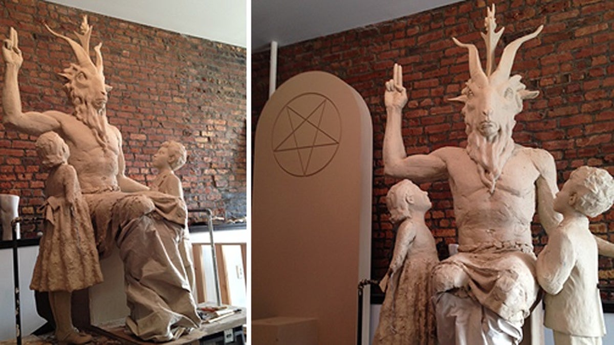 Oklahoma officials have no intention of allowing this statue of Satan to be placed on the Statehouse lawn.