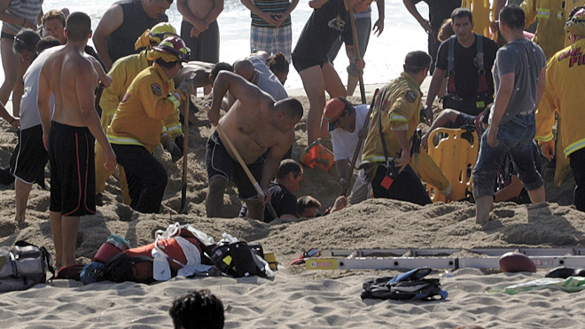 Beach Hole Death