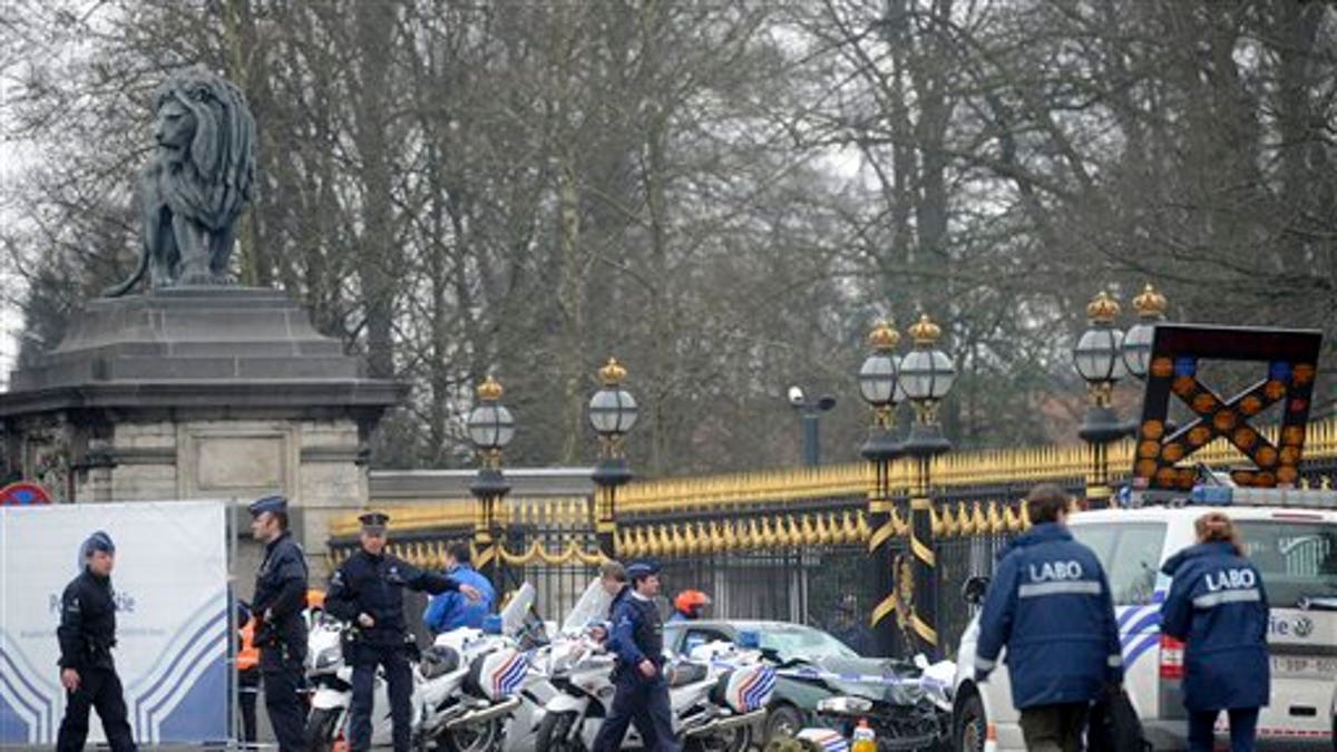 Belgium Royal Palace Crash
