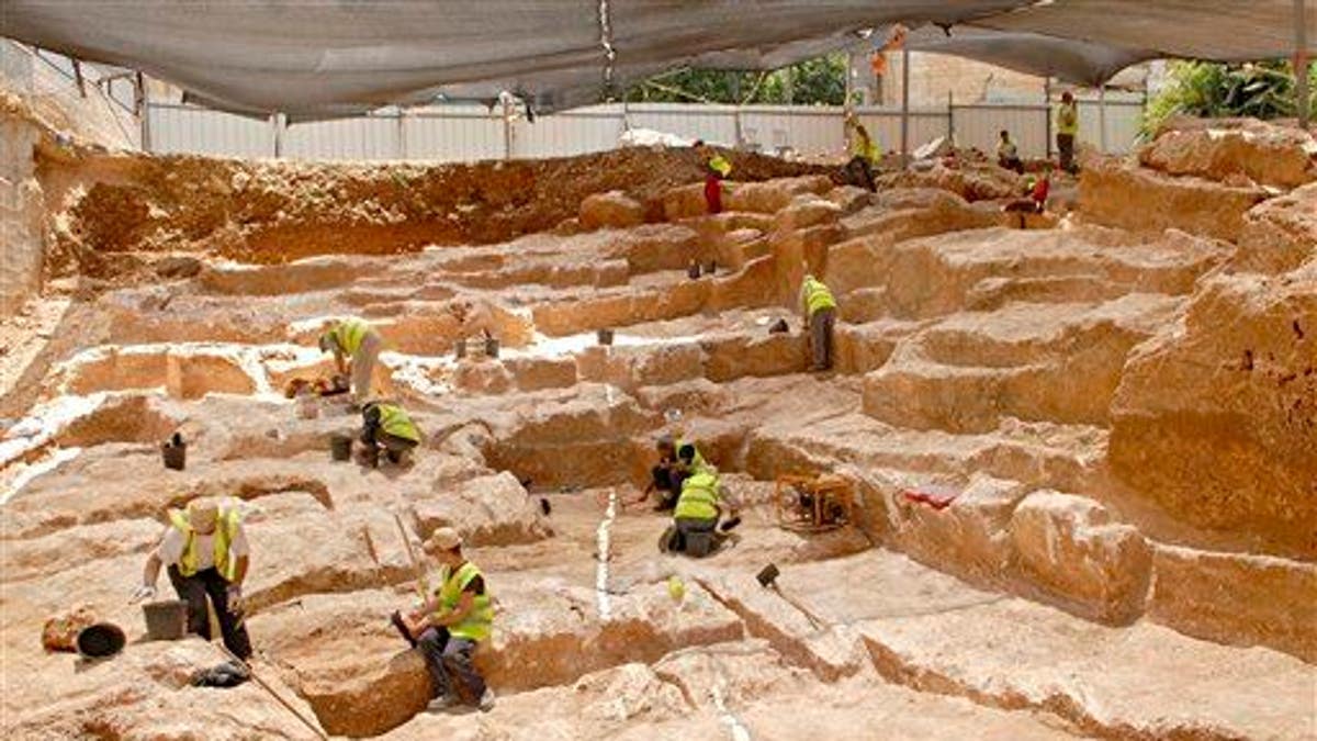 MIDEAST ISRAEL ANCIENT QUARRY