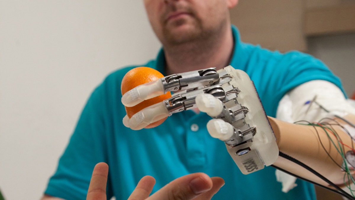 Prototype Robotic Hand 'First Step' To Prosthetic Limb With Sense Of Touch