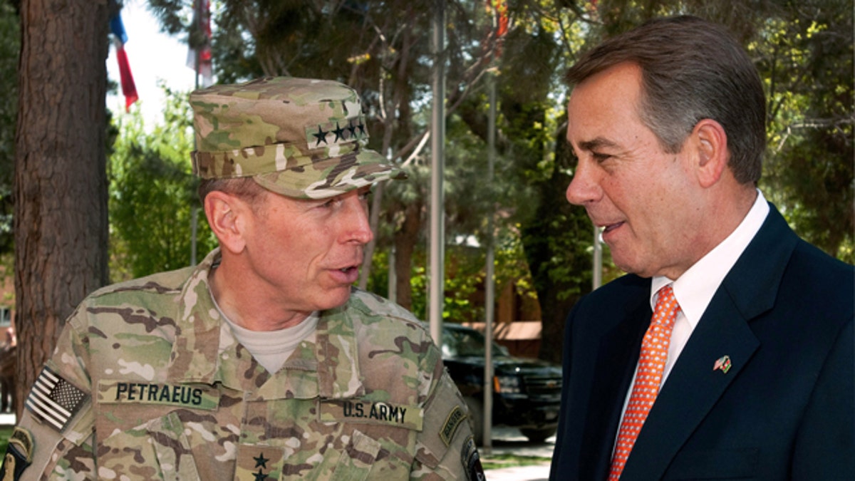 Boehner Afghanistan