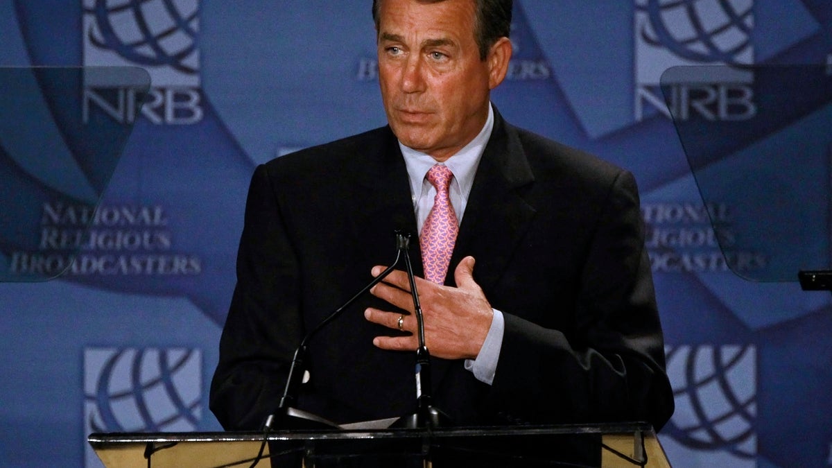 Boehner Religious Broadcasters
