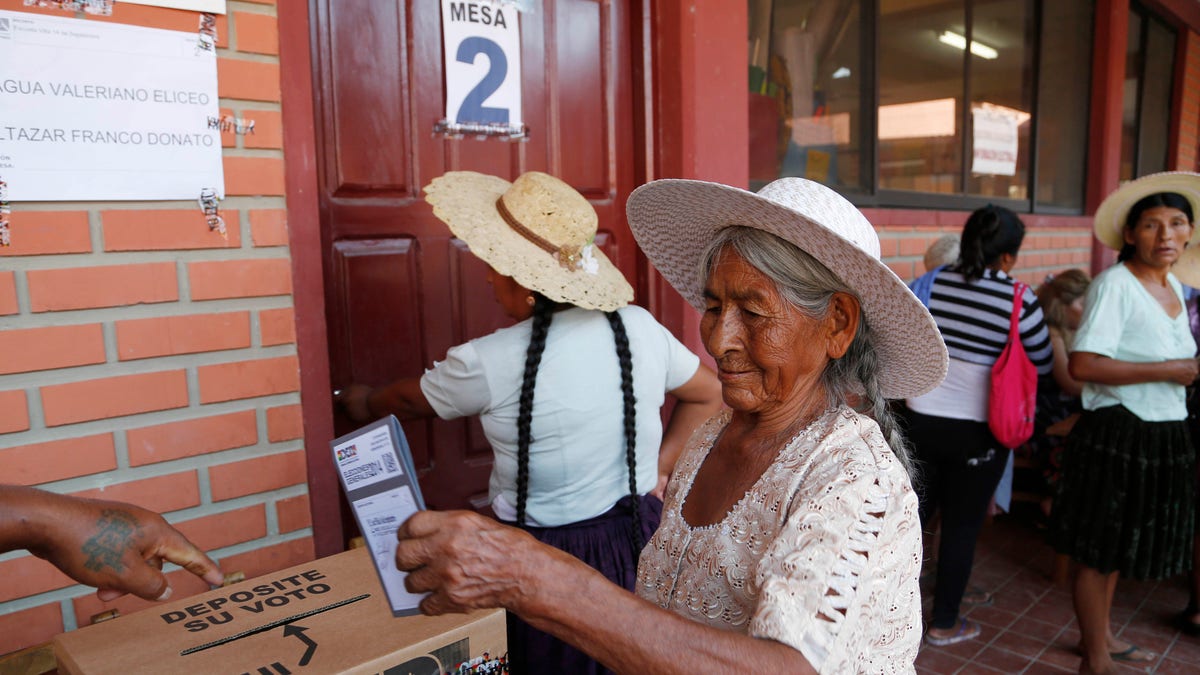 APTOPIX Bolivia Elections