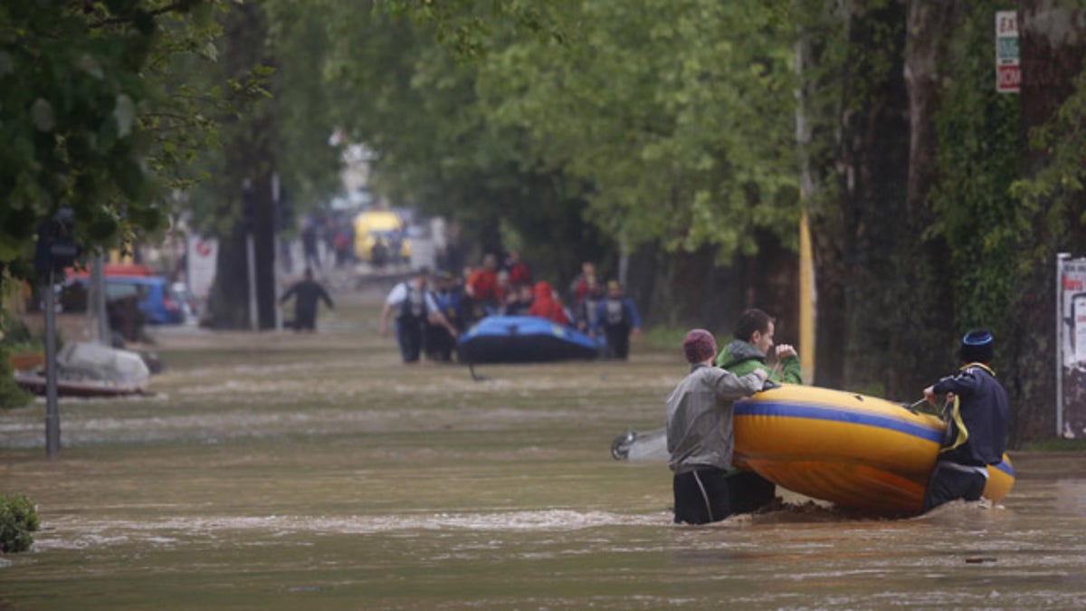 Bosnia Balkans Floods